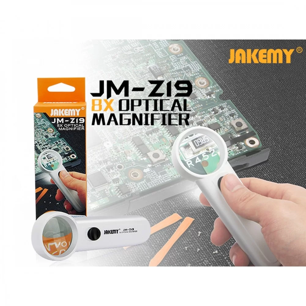 Picture of JAKEMY JM-Z19 Portable 8X Optical Magnifier with LED Light